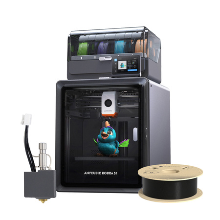Drukarka 3D Printer Anycubic Kobra S1 Combo + Hotend + Filament gratis Drukarka 3D Printer Anycubic Kobra S1 Combo + Hotend + Filament gratis